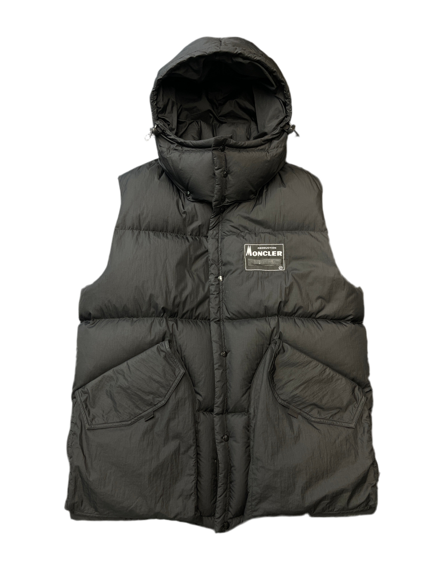 Moncler Genius X Fragment Design Kyle Puffer Vest Black
