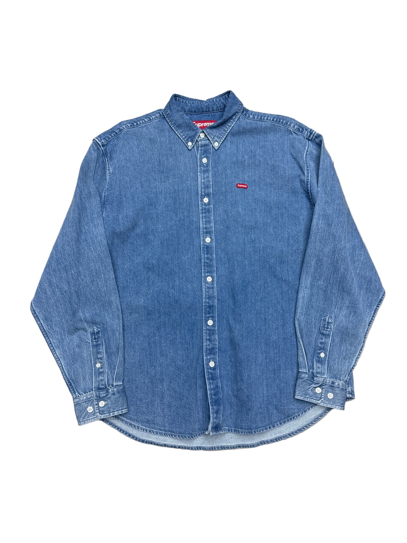Supreme Small Box logo Shirt Denim