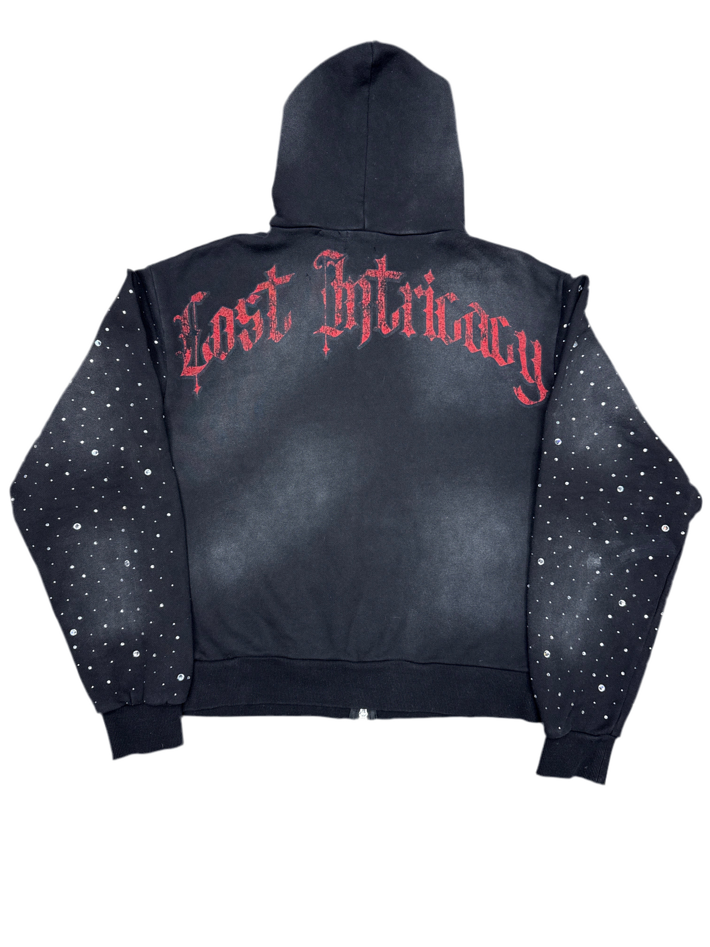 Lost Intricacy Evil Wing Zip Up Hoodie