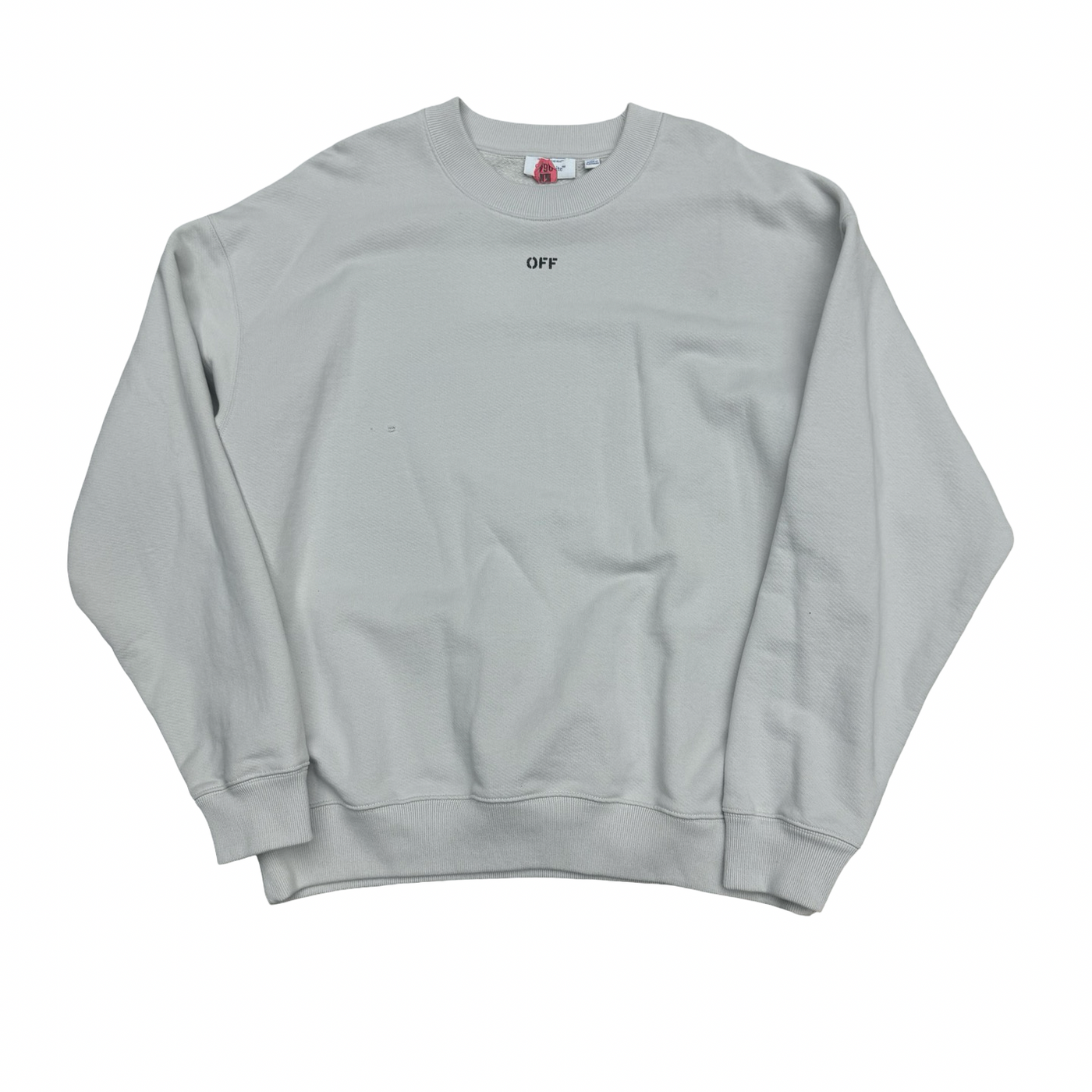 Off-White Printed Logo Crewneck