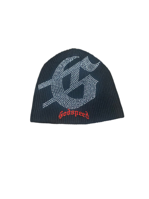 Godspeed Studded Beanie Hat Black