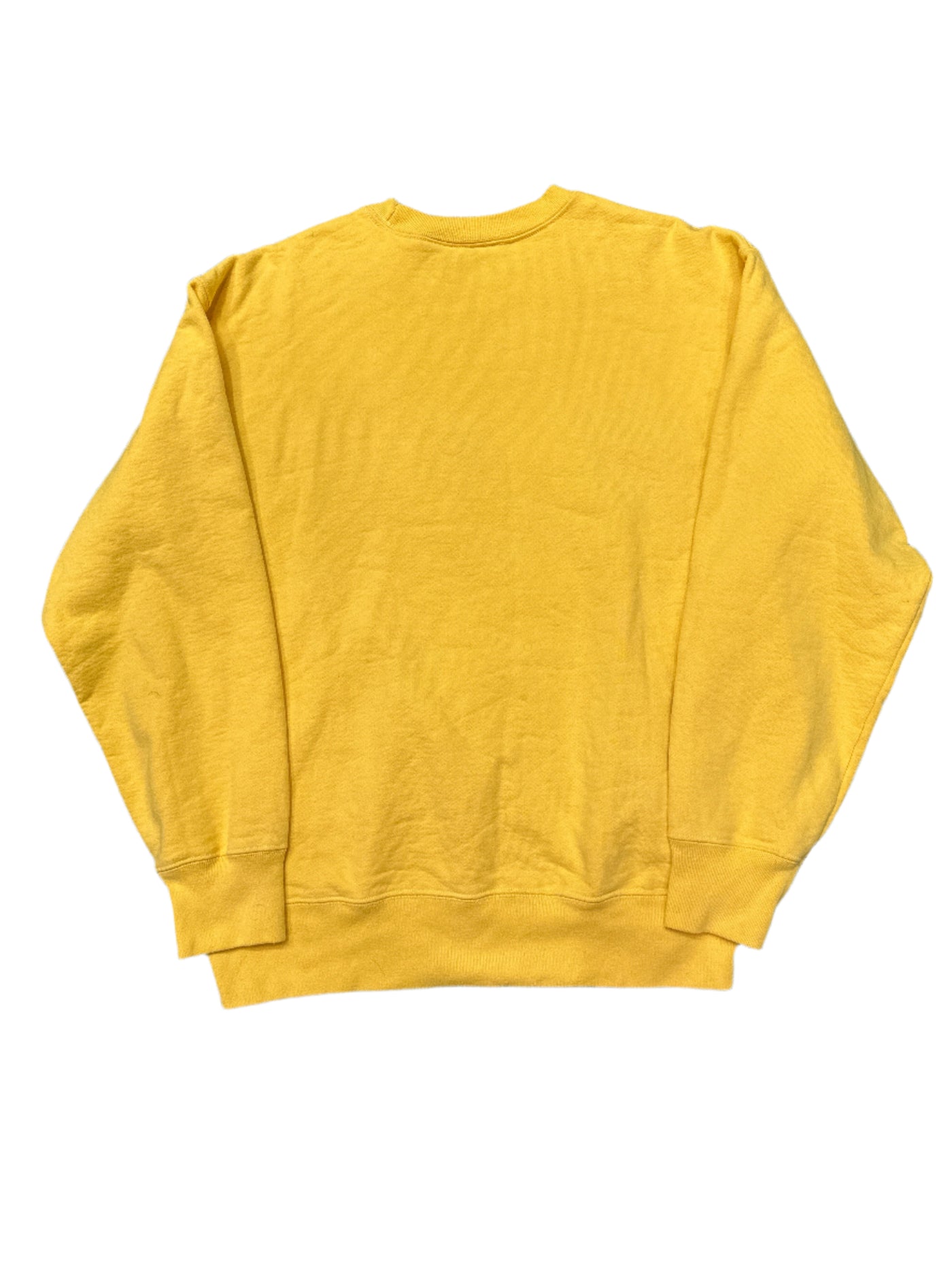 Supreme Shattered Logo Crewneck Yellow
