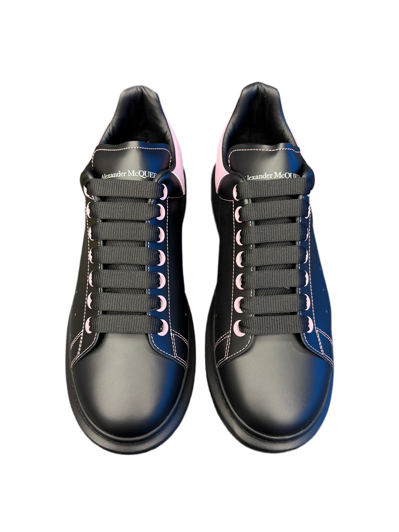 Alexander McQueen Oversized Sneaker Black Ice Pink