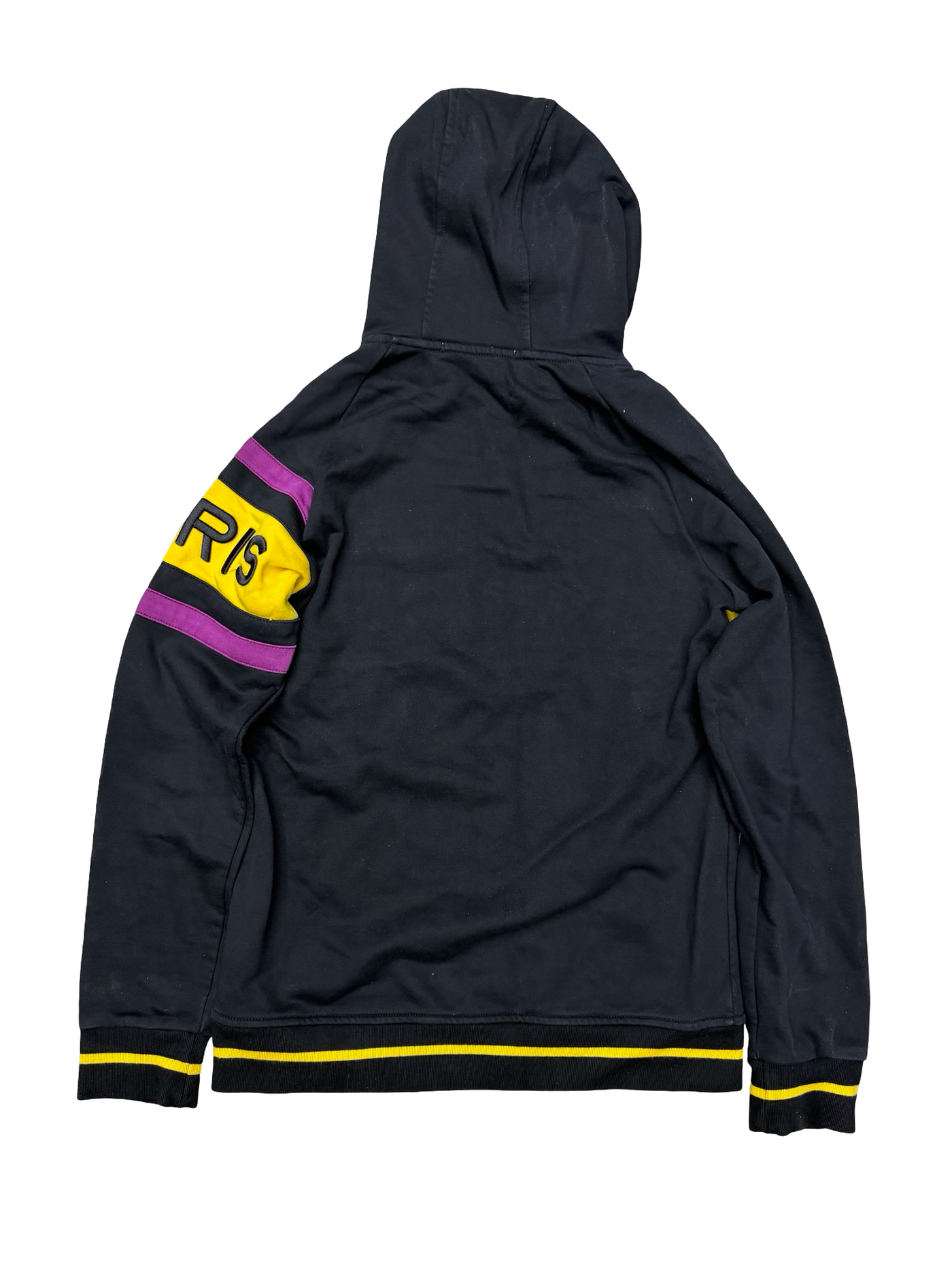 Givenchy Paris Hooded Sweatshirt Purple Yellow