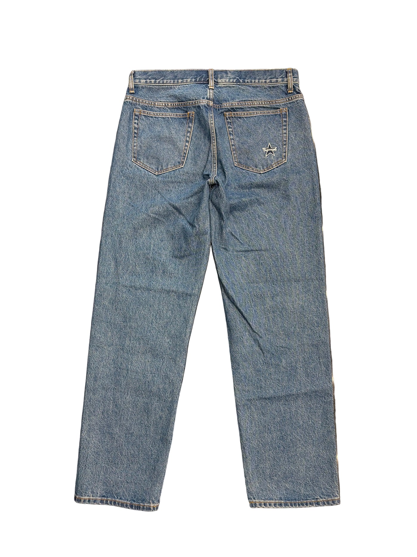 FW24 Supreme Regular Jeans Washed Indigo