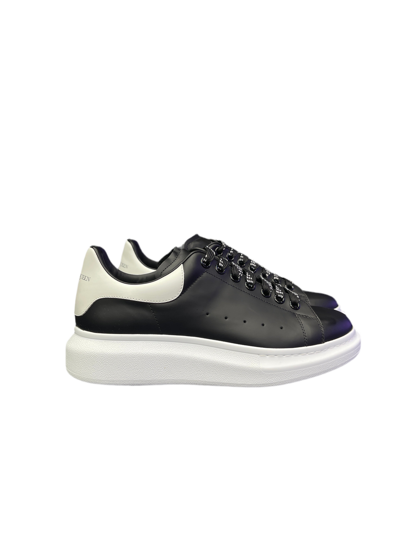 Alexander McQueen Oversized Low Black White