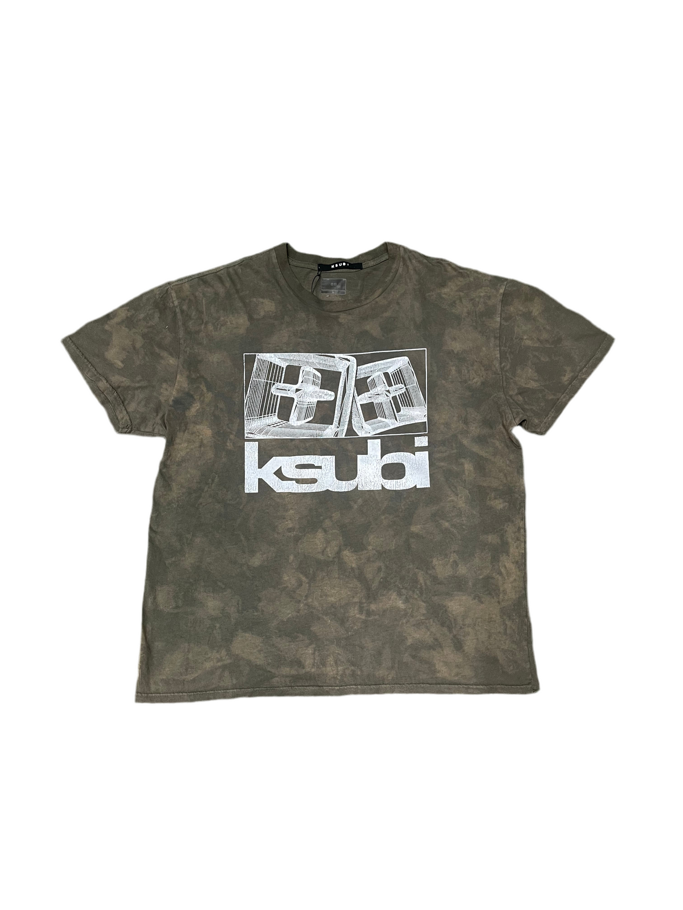 Ksubi Graphic T-Shirt Brown