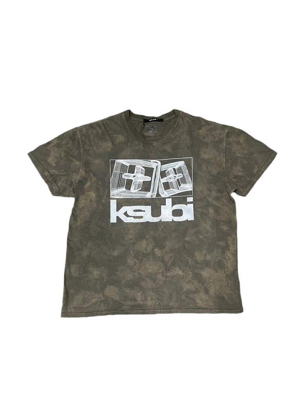 Ksubi Graphic T-Shirt Brown