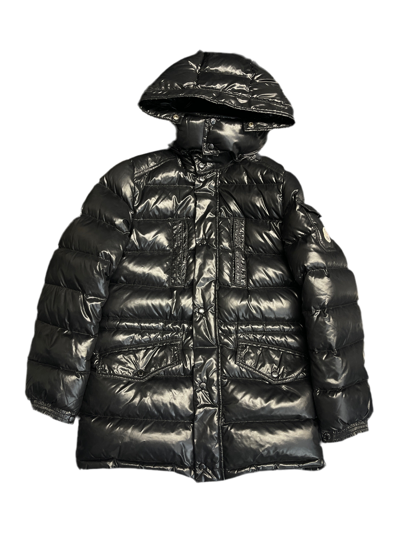Moncler Boys Down Puffer Jacket Black