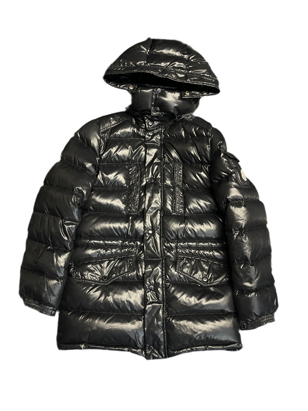 Moncler Boys Down Puffer Jacket Black