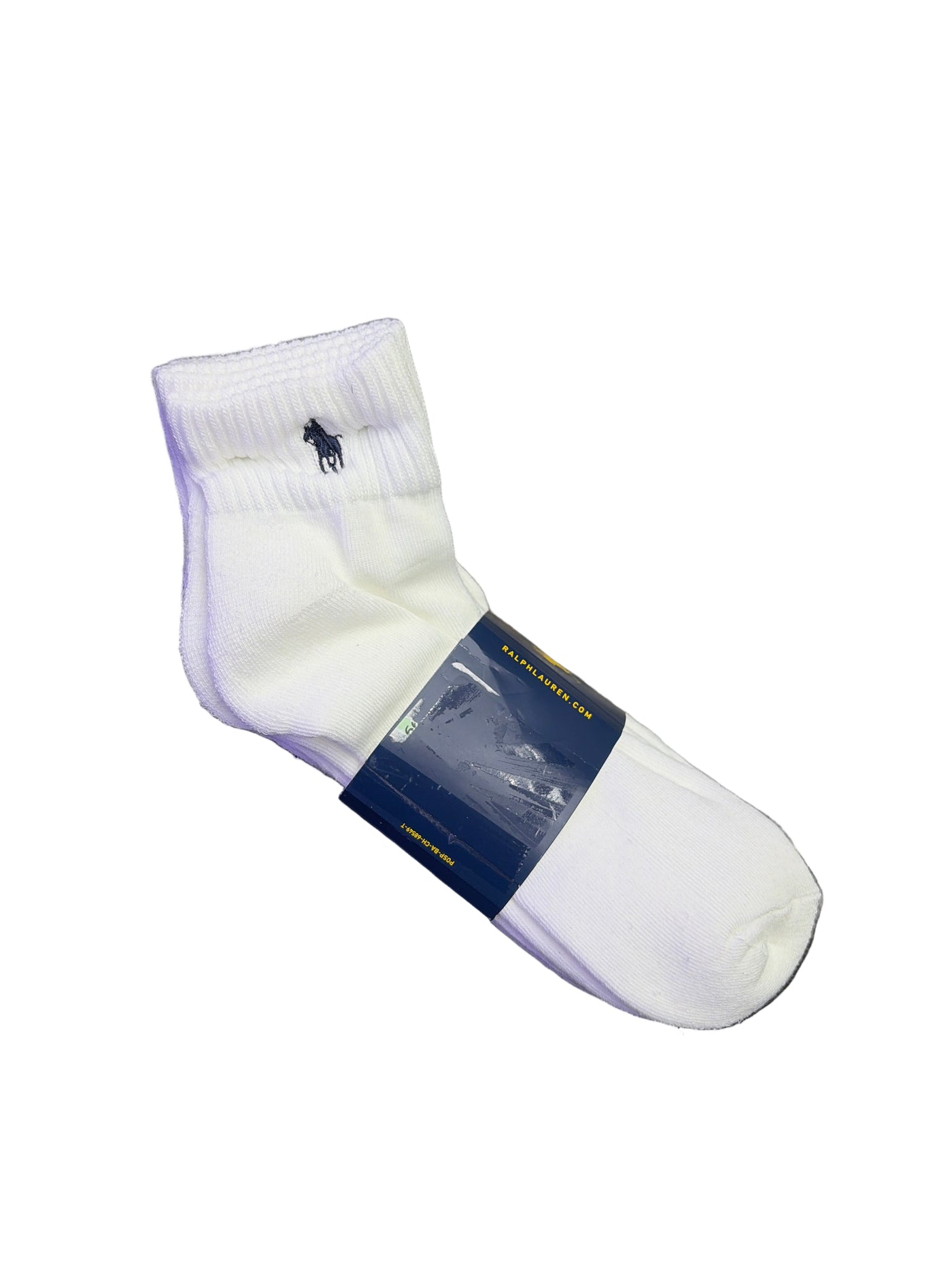 Polo Classic Sport Mid Socks White 6 Pack