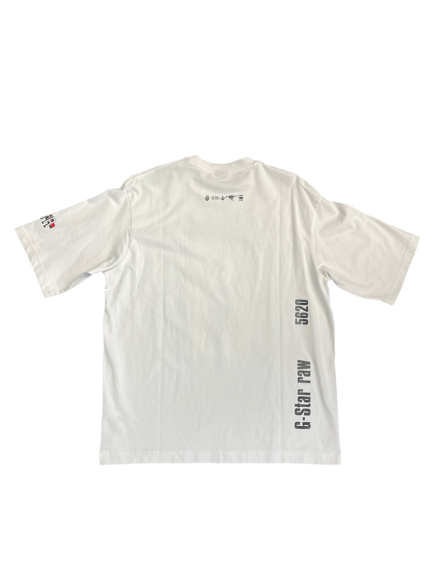 G Star Modelkit Print Boxy T-Shirt White