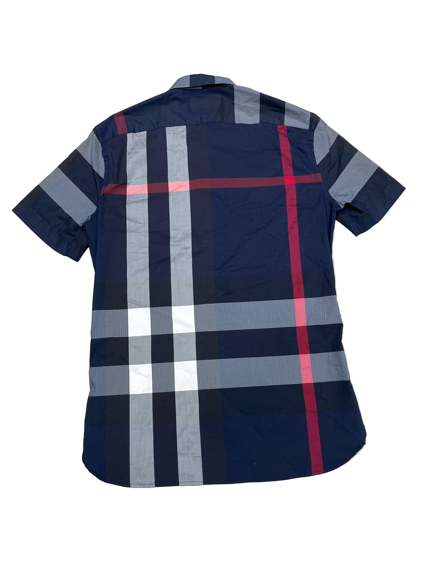 Burberry Short-Sleeve Check Shirt