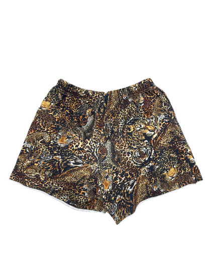 Celine Tiger Print Shorts