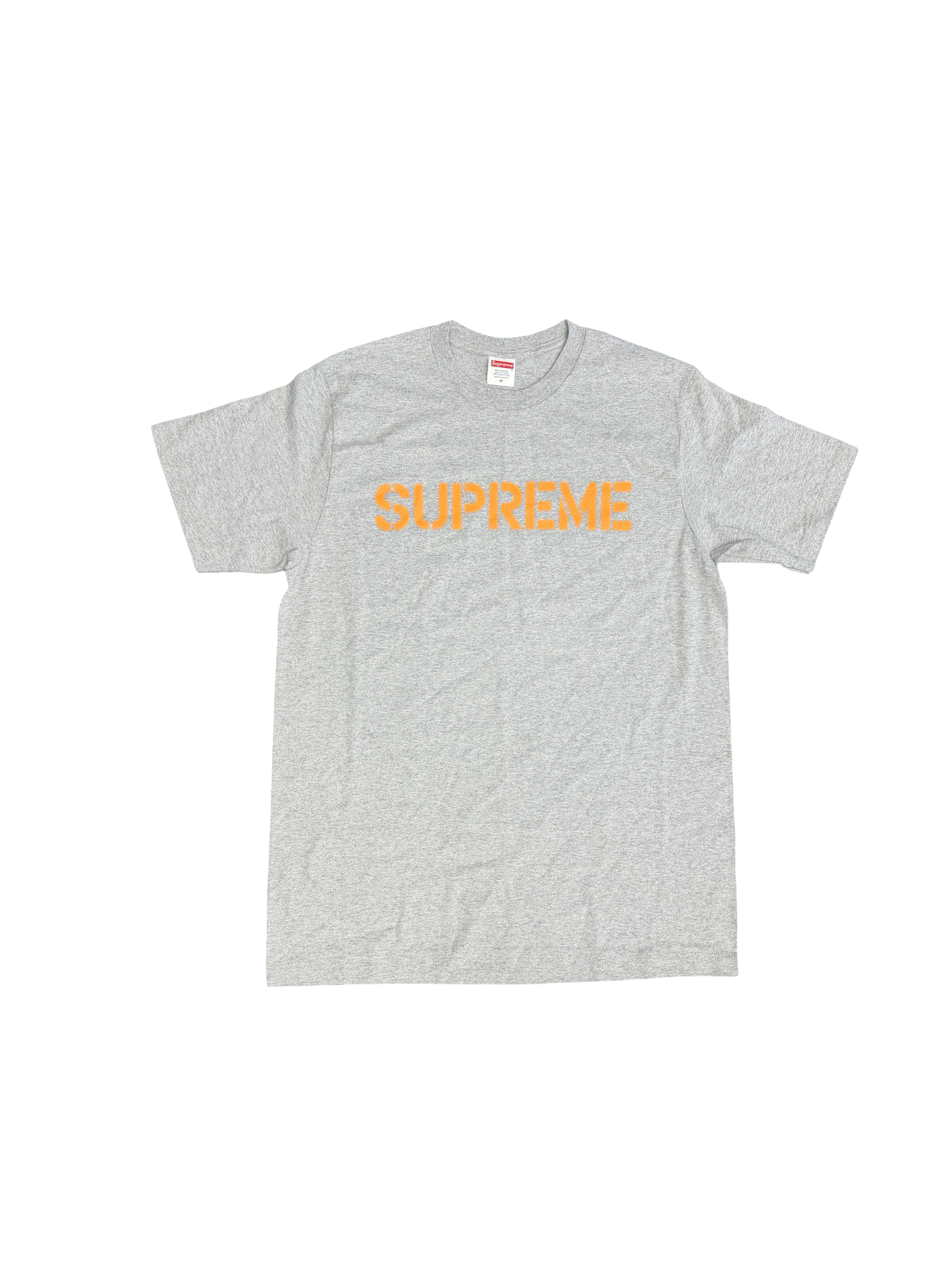 Supreme “It’s Just Hard” Grey Yellow T Shirt