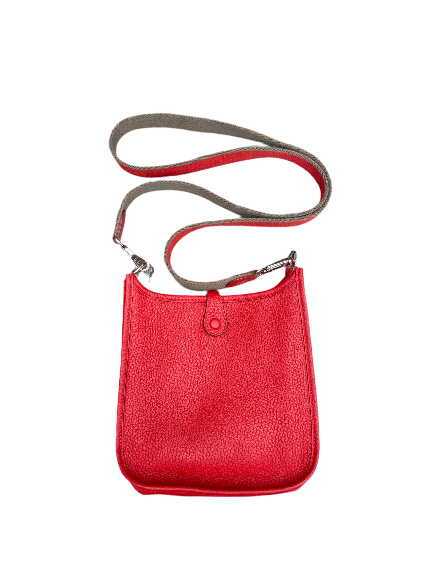 Hermes Mini Evelyn II TPM Red
