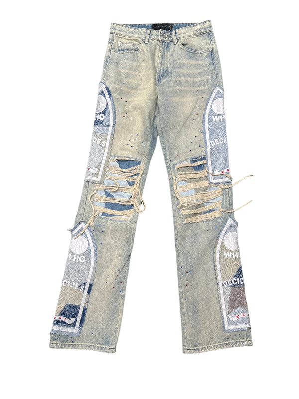 Who Decides War Blown Denim Sky