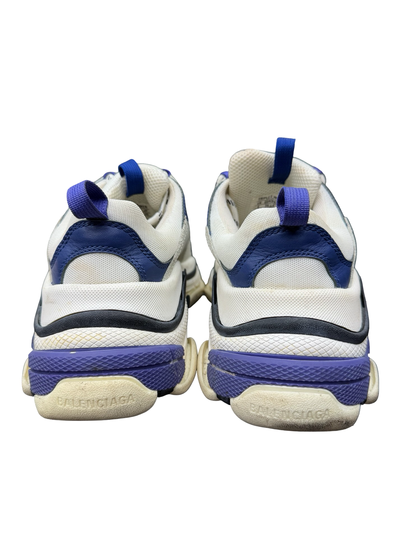Balenciaga Triple S Blue Hi Top Sneaker