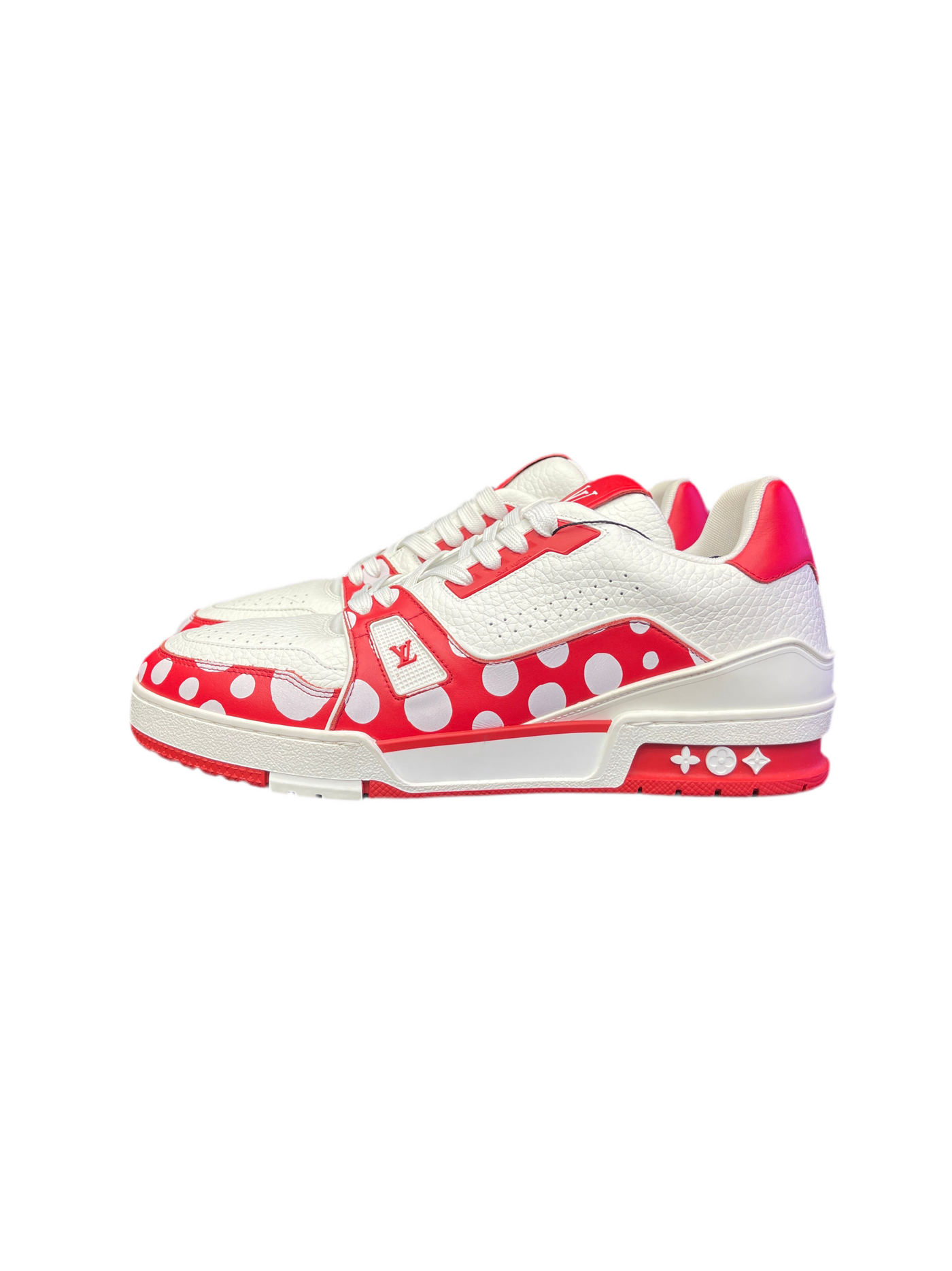 LV Trainer x Yayoi Kusama Red White