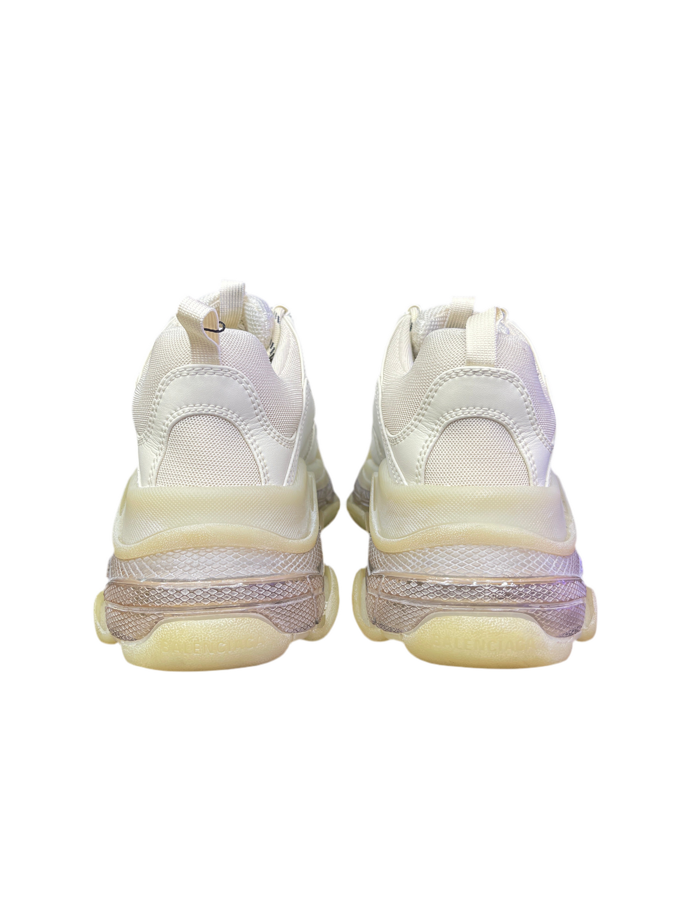 Balenciaga Triple S Clear Sole Off-White