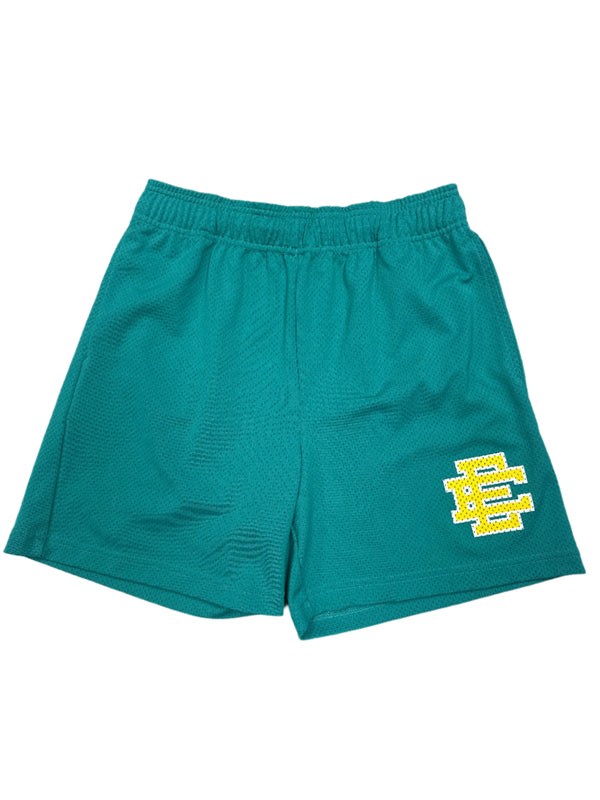 EE Basic Shorts Teal Gold