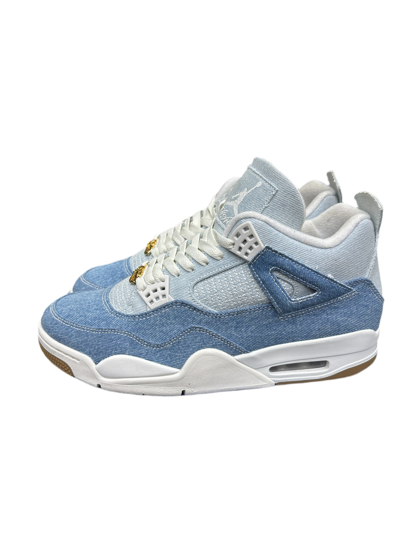 WMNS Nike Air Jordan 4 Retro TEX Denim Worn Blue