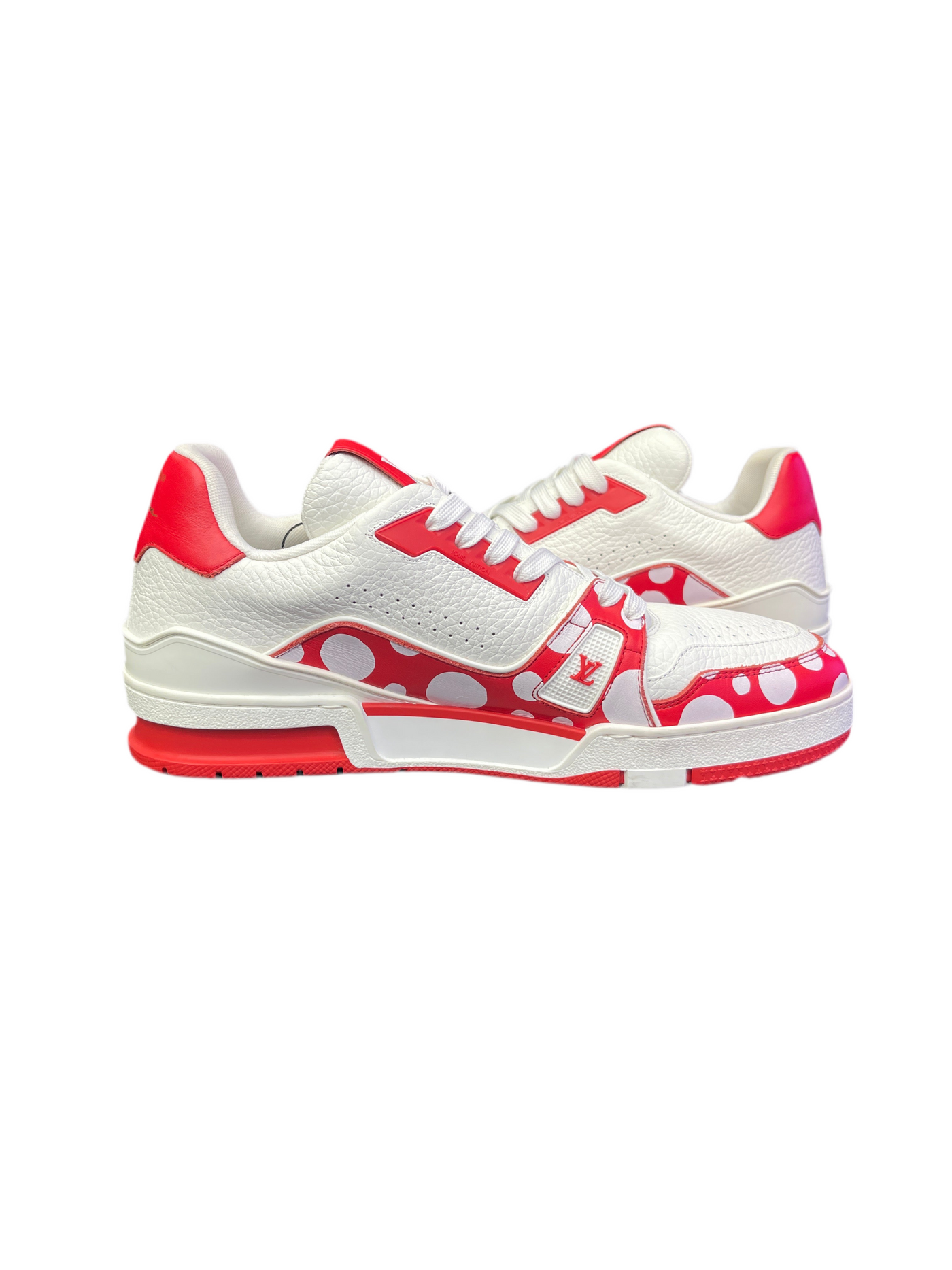LV Trainer x Yayoi Kusama Red White