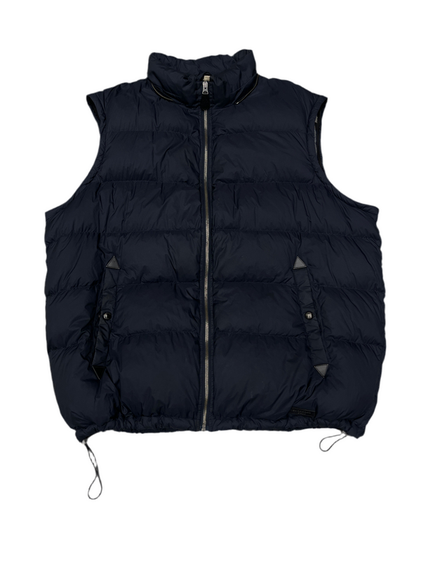 Burberry Brit Puffer Jacket Vest Navy