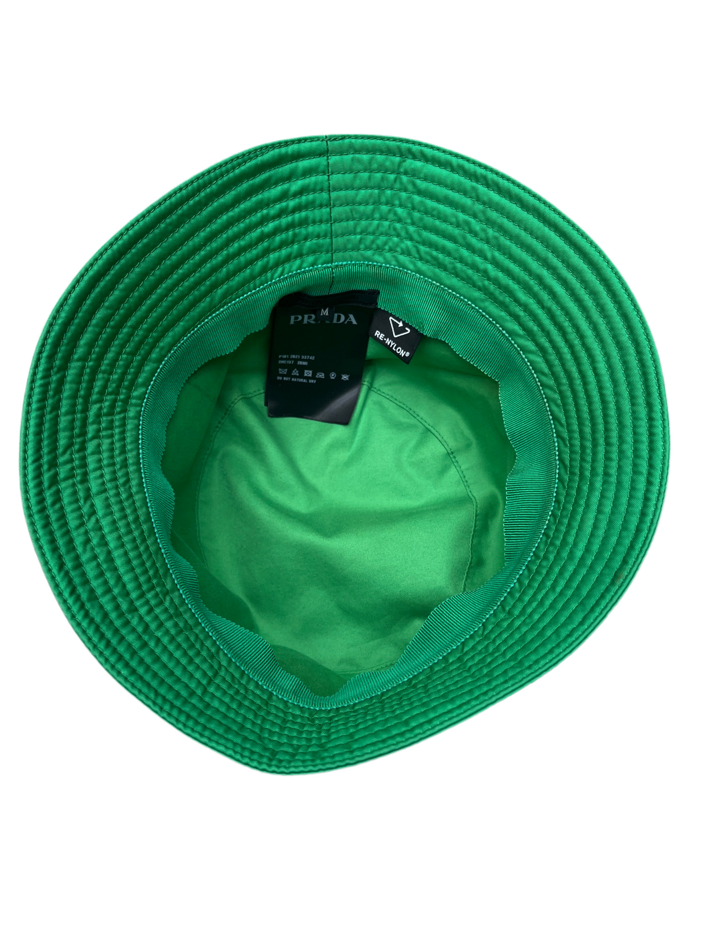Prada Nylon Bucket Hat Green