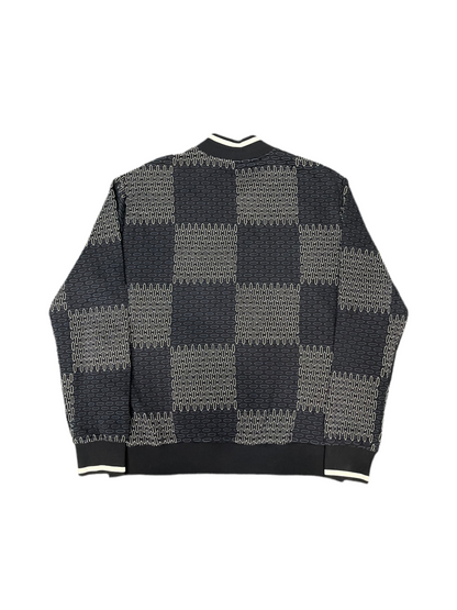 LV Damier Quilted Cotton Bomber Navy