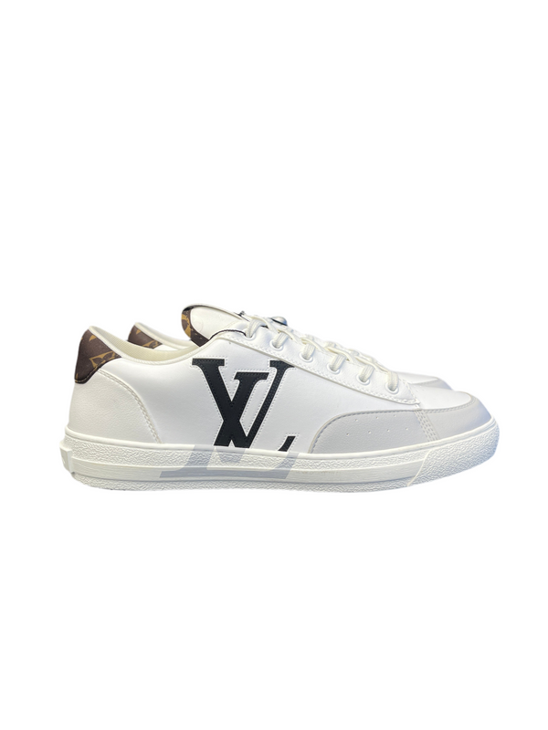 LV Charlie Monogram White Cacao Brown Black