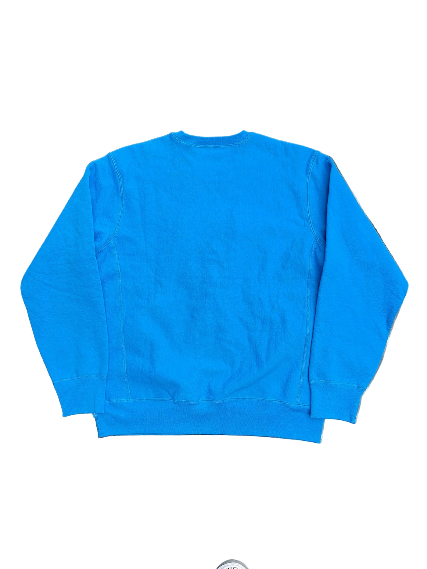 FW18 Supreme Box Logo Crewneck Sweater Bright Royal