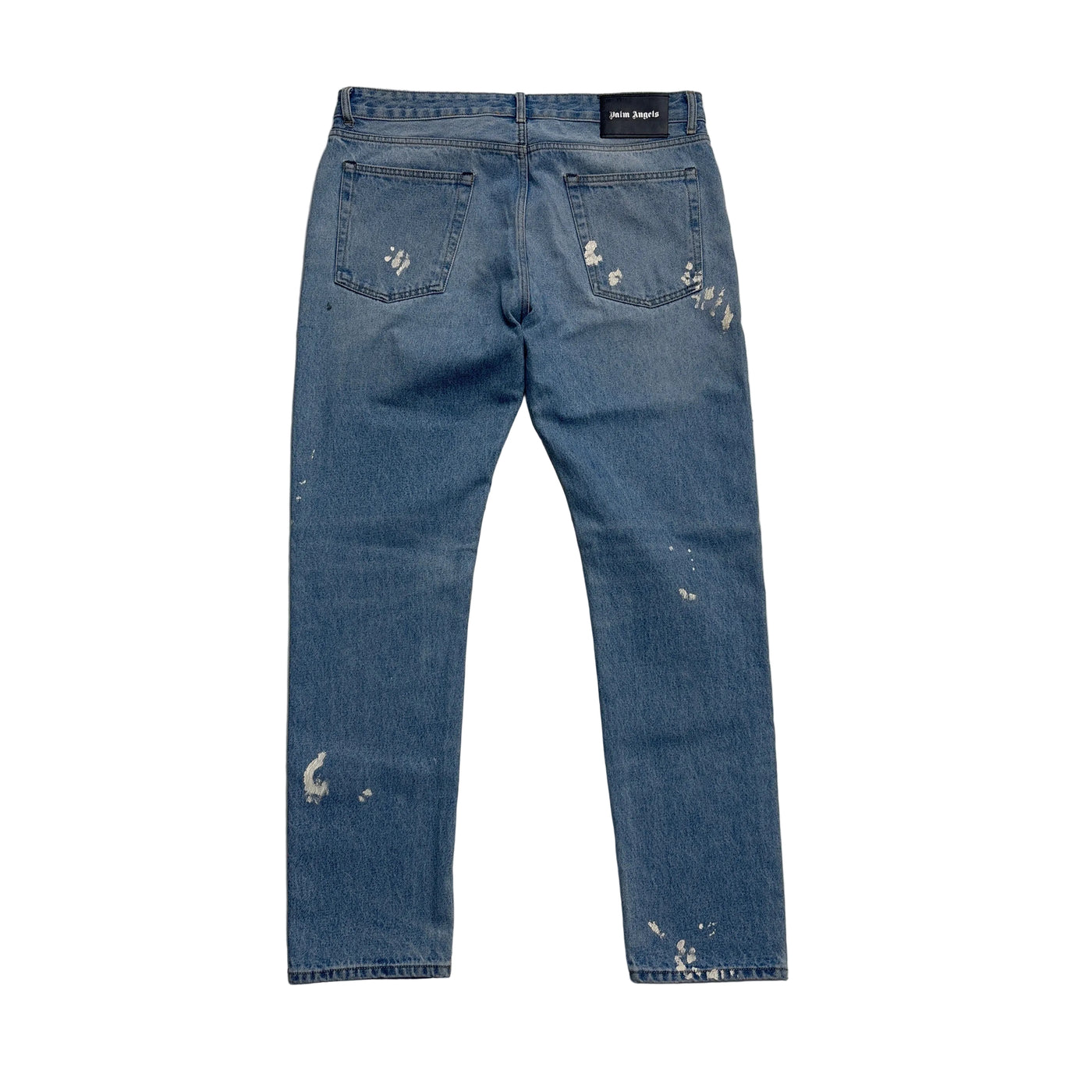 Palm Angels Light-Wash Painter Jeans