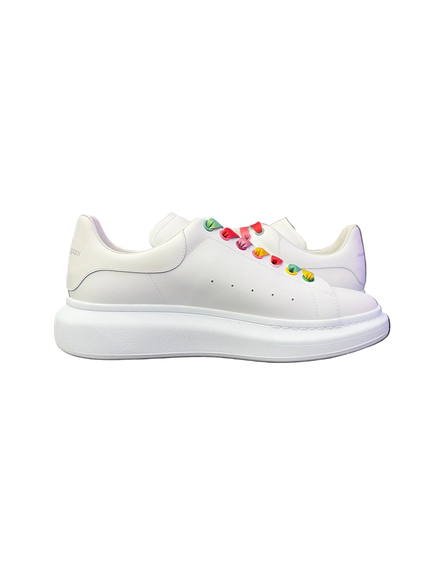 Alexander McQueen Oversized Sneaker White Colored Laces