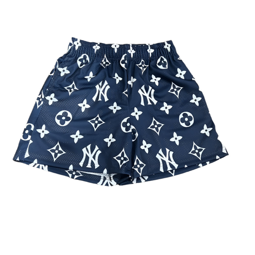 Bravest Studios Mesh Shorts Navy Blue