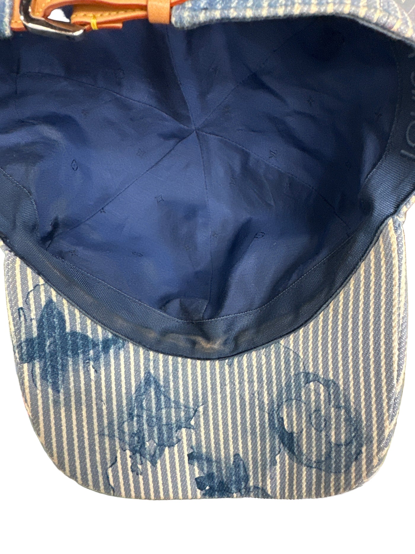 LV Watercolor Monogram Hickory Stripes Hat