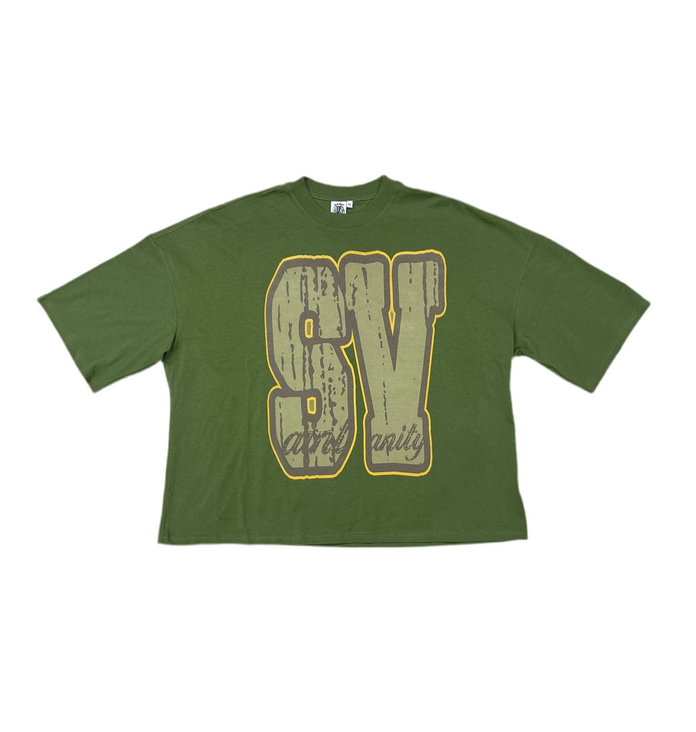 Saint Vanity SV Logo Tee Olive