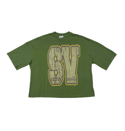 Saint Vanity SV Logo Tee Olive