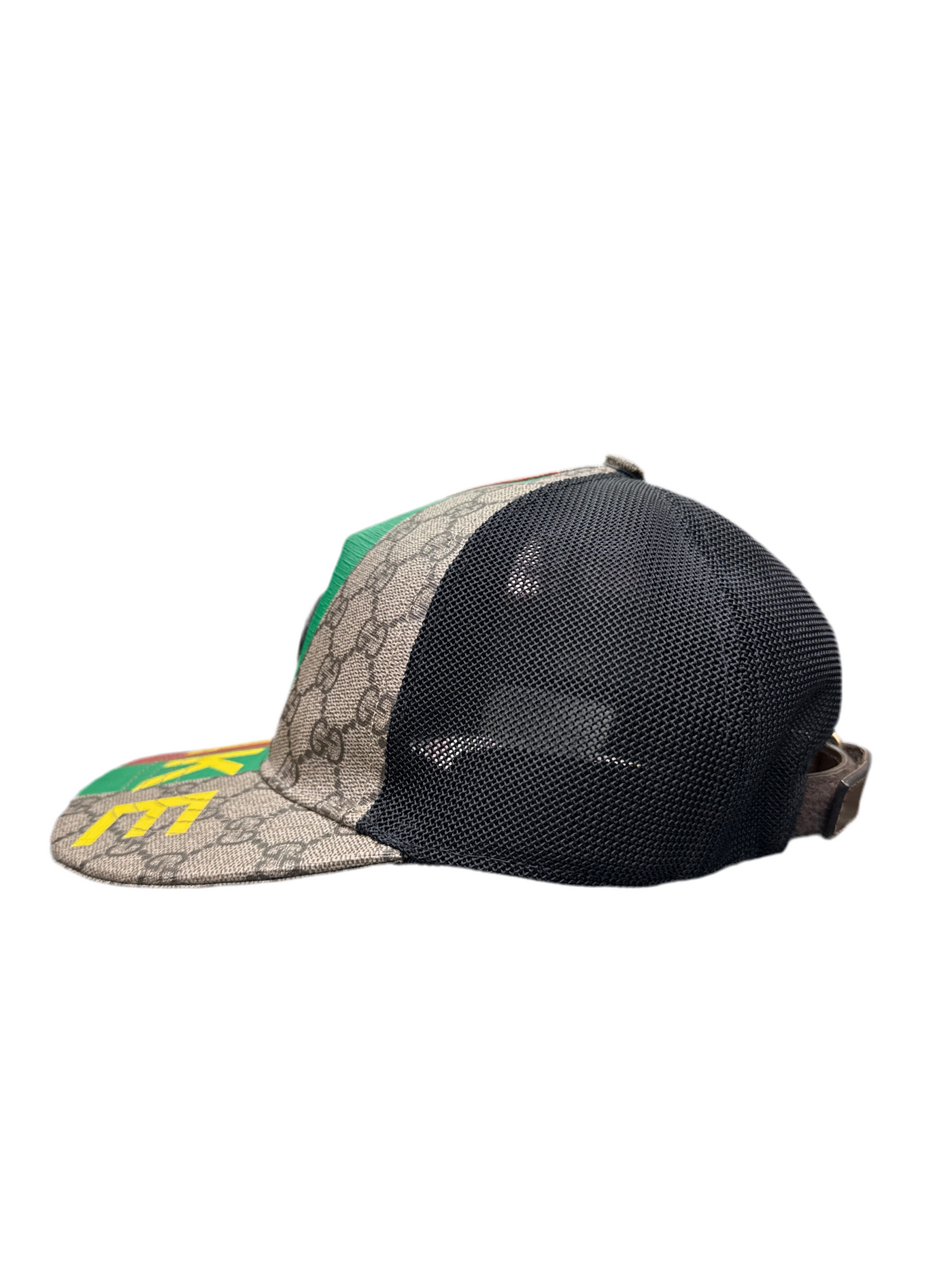 Gucci “FAKE” Monogram Cap