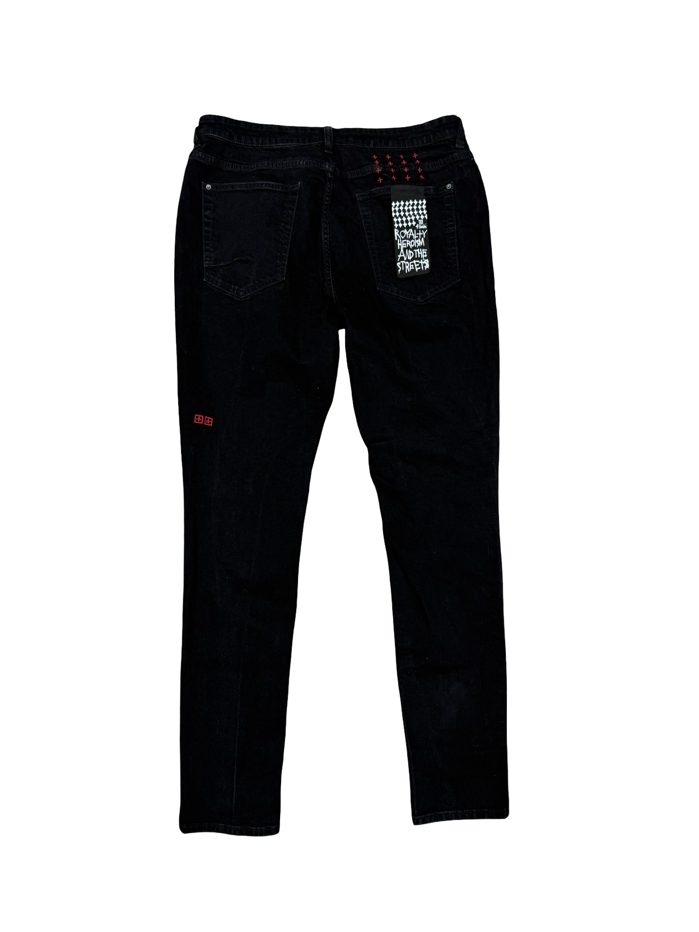 Ksubi Van Winkle Laid Sting Black Skinny Jeans