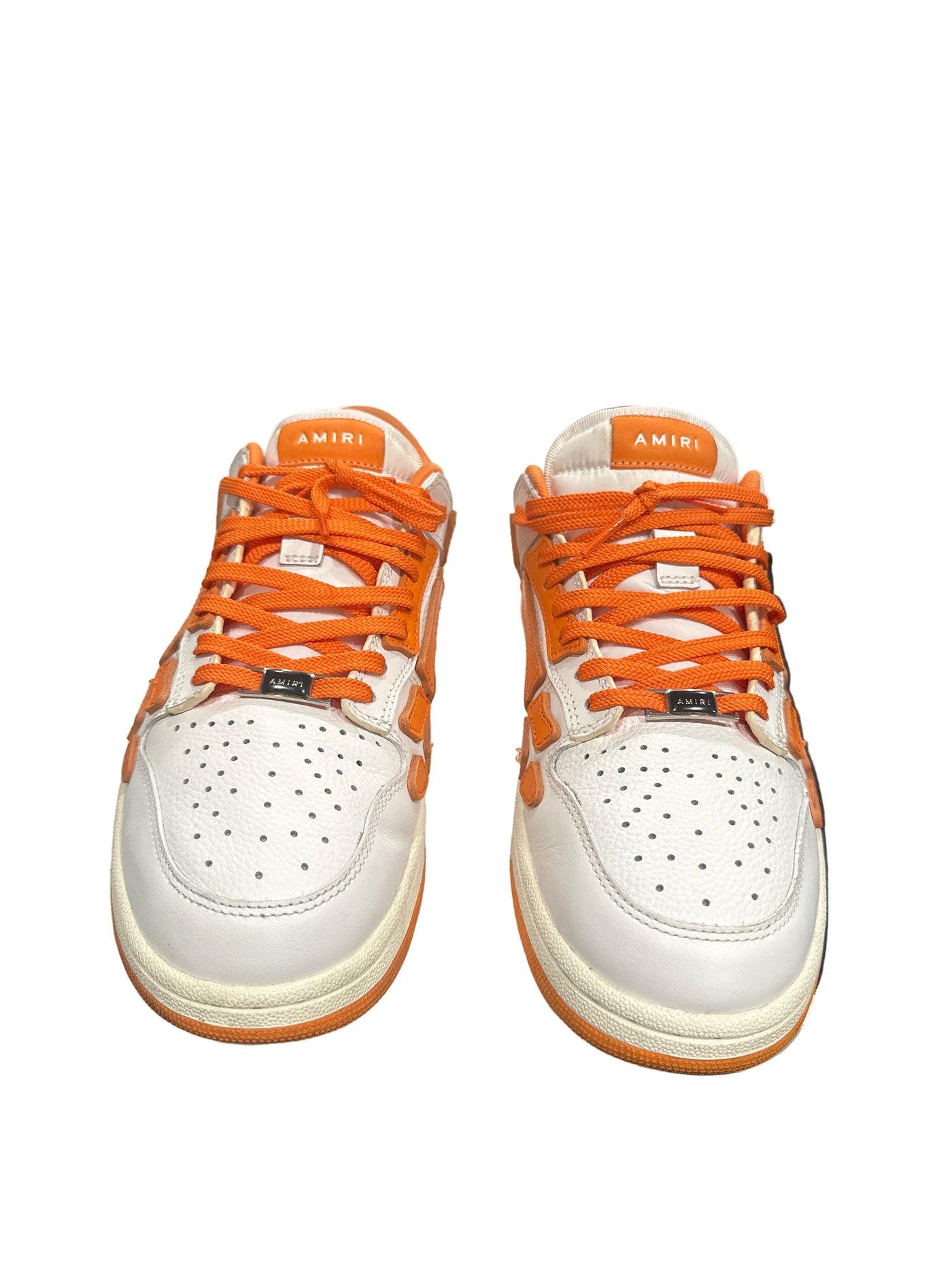 Amiri Skeleton Top Low White Orange
