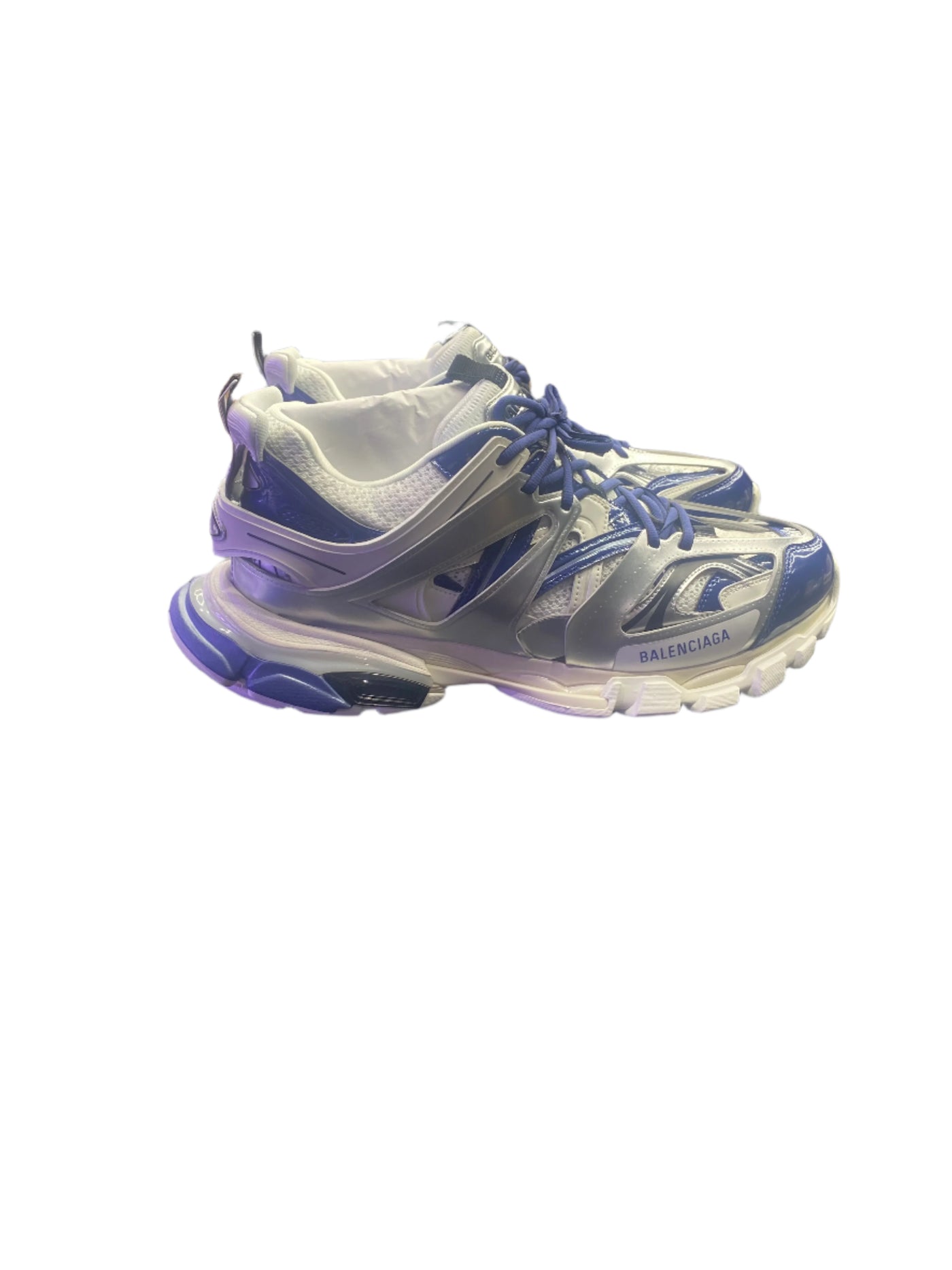 Balenciaga Track Runners Grey Blue