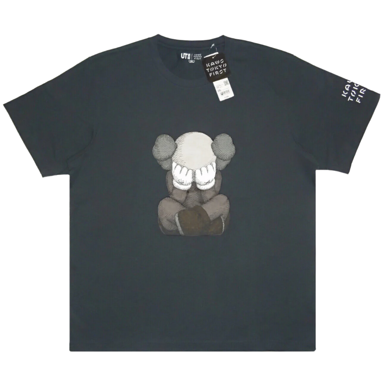 Kaws x Uniqlo Tokyo First Dark Grey T-Shirt