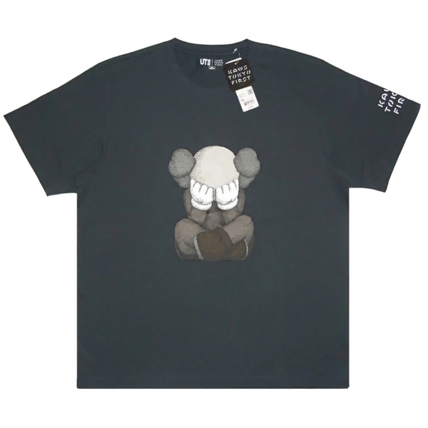 Kaws x Uniqlo Tokyo First Dark Grey T-Shirt
