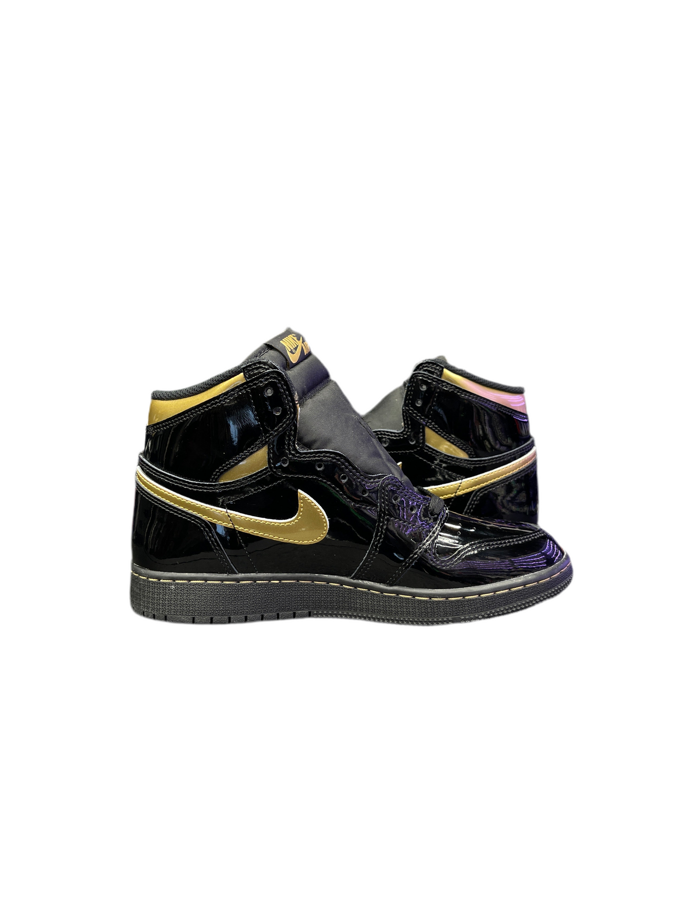 Nike Air Jordan 1 Retro High (GS) Black Metallic Gold