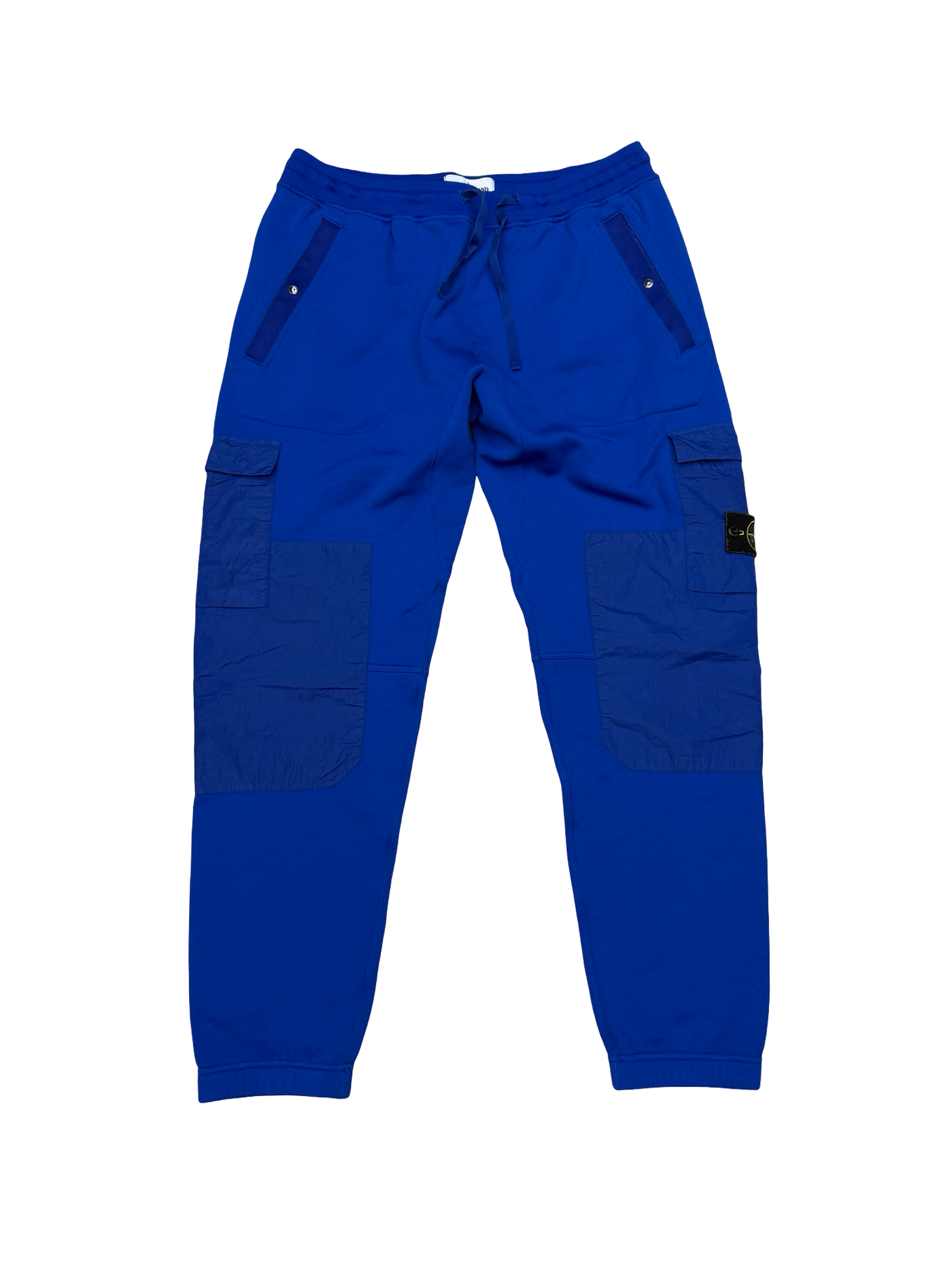 Stone Island Compass Patch Joggers Blue