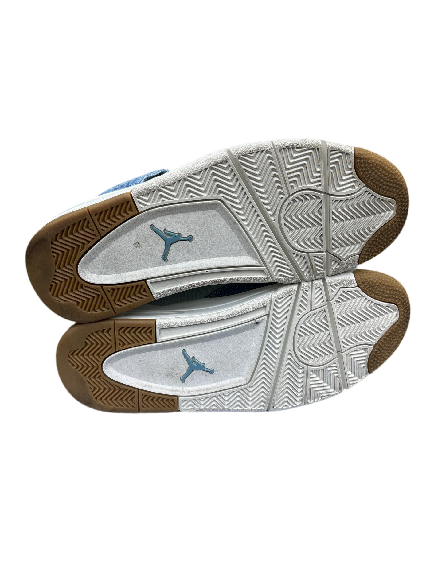 WMNS Nike Air Jordan 4 Retro TEX Denim Worn Blue