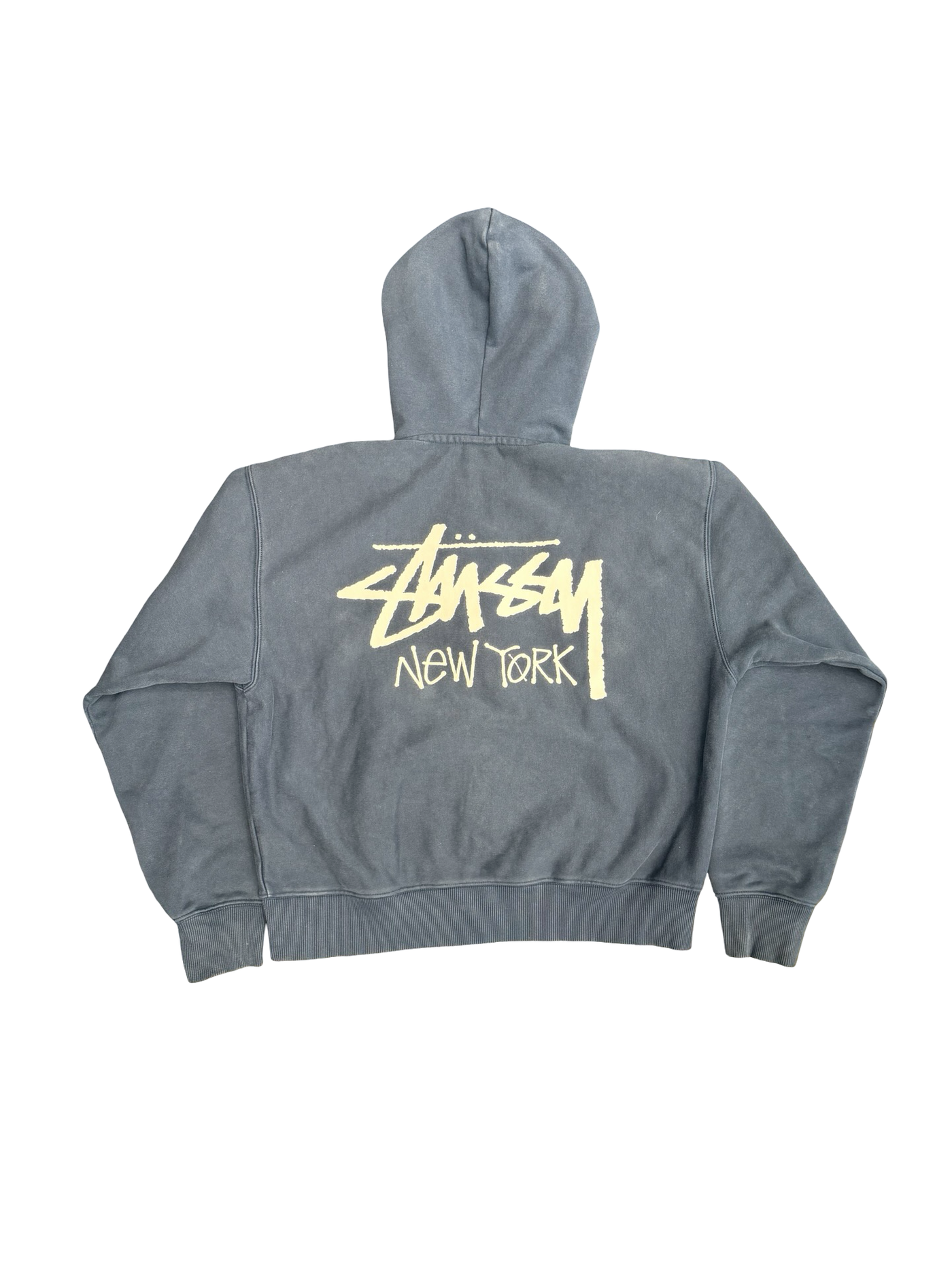 Stussy World New York Zip Up Hoodie