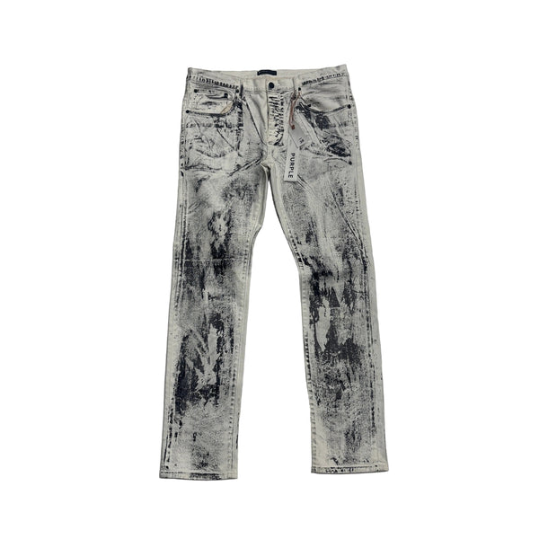 Purple Brand White X-Ray Denim Jeans