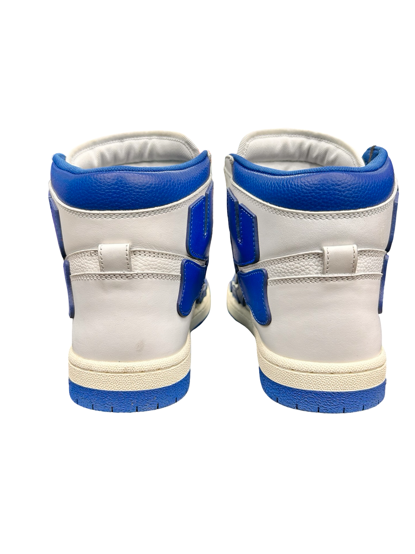 Amiri Skel High Top White Blue